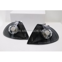 BMW E46 4 Door Sedan 98-01 Black Face Corner Lamp
